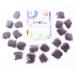 20pcs Dark Brown Hair Nets 50cm - Invisible Elastic Edge Mesh - Buy Online on GoSupps.com