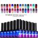 19 Colors Gel Nail Polish Set - 8ml Removable Summer Gradient | Durable DIY Nail Art & Beauty Gifts - Buy Online on GoSupps.com