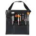 Make up brush belt pocket cosmetic bag PU leather cosmetic brushes bag zipper Storage bag bags belt apron tool cosmetic brushes case for eyeshadow concealer brushes