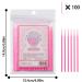 Eyelash Swabs Lash Applicator Brush Eyelash Swabs - Eyelash Applicator Soft Applicator Brush Eye Lashes Mascara Wands Mascara Brush Stick Pink - Buy Online on GoSupps.com