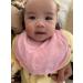 Baby's Double Layer Cotton Soft Absorbent Drooling Bibs Set - 7 Pieces (Pure Pink, 100% Cotton) - Buy Online on GoSupps.com