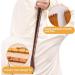 Heavy Duty Bamboo Back Scratchers - 2-Piece Wooden Massage Tool for Adults - 19 Relaxation Device for Men & Women - Buy Online on GoSupps.com