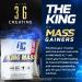 Ronnie Coleman King Mass XL Mass Gainer Protein Powder - 10lb - 60g Protein  180g Carbs  1000+ Calories  Creatine & Glutamine  Dark Chocolate - Buy Online on GoSupps.com