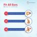 5 Pairs Foam Ear Plugs - Noise Cancelling & Comfortable for Sleeping, Working, Traveling, Studying - Buy Online on GoSupps.com