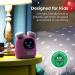 i-box Blinky Alarm Clock for Kids | Sleep Trainer & Night Light | Soothing Sounds & Lullabies | Ideal Gift for Christmas & Birthdays | Pink - One Size - Buy Online on GoSupps.com