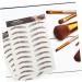 FOMIYES 54 Sheets Waterproof Eyebrow Stickers Waterproof Stickers Natural Eyebrow Stickers Make up 6d Set - Buy Online on GoSupps.com