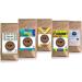 Coffee Pack 4 x 250g Beans - Selection of the best coffees in the world Arabicas + Brazil Colombia Ethiopia and Uganda + Gift Box + Vintage Mug - Maximum quality approved by the SCA - Buy Online on GoSupps.com