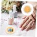 POPETPOP Nail Display Board Makeup Gadgets Nail Showing Holder Nail Mixing Manicure Display Board Nail Drawing Plates Golden Nail Holder Nail Art Christmas Zinc Alloy Color Plate Nail Piece 7.9X7.9X1.2CM Golden - Buy Online on GoSupps.com