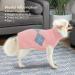 XXL Pink Dog Sweater Vest - Knitted Winter Coat for Pets | Soft Wool Jacket for Dogs & Cats - Buy Online on GoSupps.com