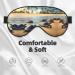Shop Turtles on The Beach Eye Mask | Soft Adjustable Sleep Mask for Men & Women - International Shipping Available - Buy Online on GoSupps.com
