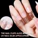 Makartt Nail Tip Clips & Dual Forms Kit - 12Pcs Clear Acrylic Clips + 72Pcs Molds for Poly Gel Nails | Beginner's Nail Art Tools - Buy Online on GoSupps.com