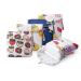 Sanitary Napkin Storage Bag Menstrual Cup Pouch 4 Pcs Portable Sanitary Napkin Pads Storage Bag Feminine Menstruation First Period Bags for Teen Girls Women Ladies(Random Pattern) Strawberry + Ice Cream + Duck + Pineapple 4 Count (Pack of 1)