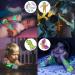 500 Styles Luminous Temporary Tattoos for Kids - Glow In The Dark Stickers - Unicorn/Mermaid/Dinosaur/Animal - Birthday Party Supplies - Buy Online on GoSupps.com