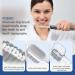 FOSOO Sonic Electric Toothbrush for Adults - 48000 VPM High Power, Rechargeable with 4 Dupont Brush Heads, 3 Hr Fast Charge, Zinc Alloy Handle - Black - Buy Online on GoSupps.com