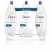 Dove Deep Moisture Nourishing Body Wash 24 oz Pack of 3