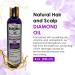 Hicks Edges Natural Hair & Scalp Diamond Oil | Breakage Prevention & Itch Relief | Long-Lasting Shine Hair Treatment - Shop Internationally - Buy Online on GoSupps.com