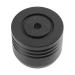 PopetPop 1Stk razor holder base for desktop razor Practical storage base for razor holder for safety razor Razor stand Aluminum alloy tool holder household black 4x4cm