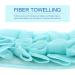 Lurrose 1Set Bath Towel Cleaning Sponge Shower Sponge Bath Shower mitt loofah Back Scrubber Bath sponges for Shower Bath Scrubber for Body Bath Flower self tan Cleaning Supplies Fiber Sky-blue - Buy Online on GoSupps.com