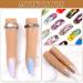 2-Piece Bendable Silicone Nail Training Finger Set for Acrylic Nail Practice - Light Color | DIY Nails & Nail Art - Buy Online on GoSupps.com