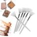 6pcs Beauty Mask Brush Set - Facial Tools for Skin Care Mascara Applicator Fan Brushes | Enhance Your Skincare Routine - Buy Online on GoSupps.com