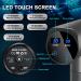 Deep Tissue Percussion Massage Gun - 30 Speed Quiet Handheld Massager for Athletes - Shoulder, Neck, Back Relaxation - LCD Touch Screen - 12 Heads - Buy Online on GoSupps.com