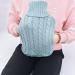 ZEARLY 2L Hot Water Bottle with Knitted Cover - Ideal for Kids Men & Women | Winter Warmth & Comfort - Buy Online on GoSupps.com