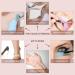 Lash Adhesive Tape Portable Silicone Gel Easy To Use Breathable Lash Extension Tape 2.5cm Width for Beauty Salon (Pink) - Buy Online on GoSupps.com