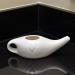 Roe & Moe Ceramic Neti Pot for Nasal Sinus Cleansing Wash Irrigation Relief - Microwave and Dishwasher Safe - Classic - Buy Online on GoSupps.com