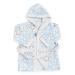 Ti Tin - Ferry Children's Bathrobe 105 to 116 cm |Bathlete for children from 5 to 6 years made of 100% cotton with star pressure blue 5-6 years of Celeste stars