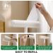 Foyer Nuage 9.5'' Large Lint Roller for Pet Hair with Extendable Handle and Dust-Proof Cover - 5 Refills, 300 Sheets - Extra Sticky, Heavy Duty Mop for Carpet Floor - Long Handle, Lightweight - 1 Handle + 5 Refills - Buy Online on GoSupps.com