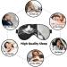 Buy SSIMOO Black and White Cats Sleep Mask | Adjustable Breathable & Stylish Eye Mask for Comfortable Sleep - International Shipping Available - Buy Online on GoSupps.com