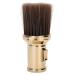 Professional Barber Brush Neck Duster - Gold Hairdressing Cleaning Tool for Hairdressers | Best Neck Brush for Hair Sweep & Grooming - Buy Online on GoSupps.com