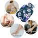 NAANLE Magic Tropical Flowers Hot Water Bottle | 1L Heat Therapy for Back Pain Relief | Transparent Hand & Foot Warmer - Buy Online on GoSupps.com