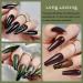 Lavender Violets 13 Pcs Gel Nail Polish Set 9 Misty Forest Autumn Winter Colours Nail Art UV LED Soak Off Christmas Green Manicure With Base Coat Matte n No Wipe Top Coat Nail File C680 Misty Forest-680 - Buy Online on GoSupps.com