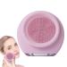 Electric Face Scrubber | Gentle Silic Facial Brush | Waterproof Face Cleansing Brush | Effective Facial Cleanser for Clear Skin | Perfect for Family Birthdays Holiday Gifting Pink