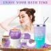 Cadeau Femme 11 Pi ces Cadeau Anniversaire Maman Original Utile Coffret Soin Femme Coffrets de Bain et de Soins pour No l Fete des Meres Saint-Valentin Maman Collegue Amie Soeur Violet - Buy Online on GoSupps.com