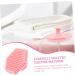 Angoily Silicone Face Brush Facial Brush Silicone Face Exfoliator Facial Cleansing Brush Silicone Skin Care Tools Silicone Face Scrubber Shower Scrubber for Body Silica Gel Scalp Cleanser - Buy Online on GoSupps.com