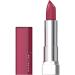 Maybelline Color Sensational Lipstick  Lip Makeup  Cream Finish  Hydrating Lipstick  Nude  Pink  Red  Plum Lip Color  Pink Flare  0.15 oz  (Packaging May Vary) 255 PINK FLARE 0.15 Ounce (Pack of 1)