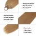 60 cm Long Straight Ponytail Hairpiece - Synthetic Hair Extension for Women & Girls (Light Brown) - Buy Online on GoSupps.com