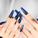 StreetKitty Press On Nails Radiant Ombre Collection Radiant Ombre Colors Long Nail Shapes 24pc Fake Nails Kit Press on Nails Nail Arts (Midnight Shimmer Ombre Long Coffin) Midnight Shimmer Ombre 1 count (Pack of 1) - Buy Online on GoSupps.com