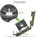 Proster IP65 Hiking Compass with Sighting Clinometer Professional Military Compass Metal Camping Compass Waterproof with Carry Bag for Camping Hunting Hiking Geology Activities ArmyGreen Compass - Buy Online on GoSupps.com