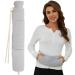 Long Hot Water Bottle with Cover 2L Large Hot Water Bottles with Hand Pocket Warmer Soft Fleece Cover Extra Long Rubber Hot Water Bag with Zipper Cover for Back Neck Shoulder and Period Pain Relief 72cm Long Hot Water Bottle
