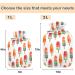 Naanle 2L Watermelon Ice Heat Bottle with Cover | Transparent Hot Water Bottle for Bed | Hand/Foot Pain Relief & Heat Therapy - Buy Online on GoSupps.com