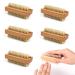 PIZSIET 5 piece Hand brush nail brush wood hand washing brush double -sided nail brush fingerbrush nail brush hard hand brushes made of wood nail brush brush for fingernails hands manicure pedicure