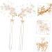 Beavorty 1 Pair antique hairpin headdress hanfu tassel clip chinese hair comb wedding hair chinese style hair clips bridal hair comb tassel hair clip emerald flower girl bride alloy - Buy Online on GoSupps.com