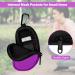 MEDMAX Neoprene Asthma Inhaler Holder - Purple Case with Carabiner Clip - Buy Online on GoSupps.com