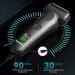 Buy Kensen Men's Double Speed Foil Electric Razor - Wet/Dry IPX6 Waterproof Shaver with Pop-up Trimmer Cordless & Rechargeable - Best Electric Razor for Men - Buy Online on GoSupps.com