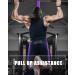 Buy Resistance Bands Set of 5 - Heavy Duty Pull Up Assistance & Door Anchor for Effective Muscle Training - Portable Exercise Bands for Men & Women - Buy Online on GoSupps.com