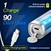 7AM2M Electric Toothbrush for Adults & Teens - LED Screen 5 Modes 90-Day Charge 8 Brush Heads - Purple - Buy Online on GoSupps.com
