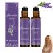 homomdy Lavender Oil Serum Roll-on Serum Natural Lavender Scented Serum for Soothing and Relaxation Skin Care Warm Scent Durable Easy to Wear for All Skin Types (1 Piece)